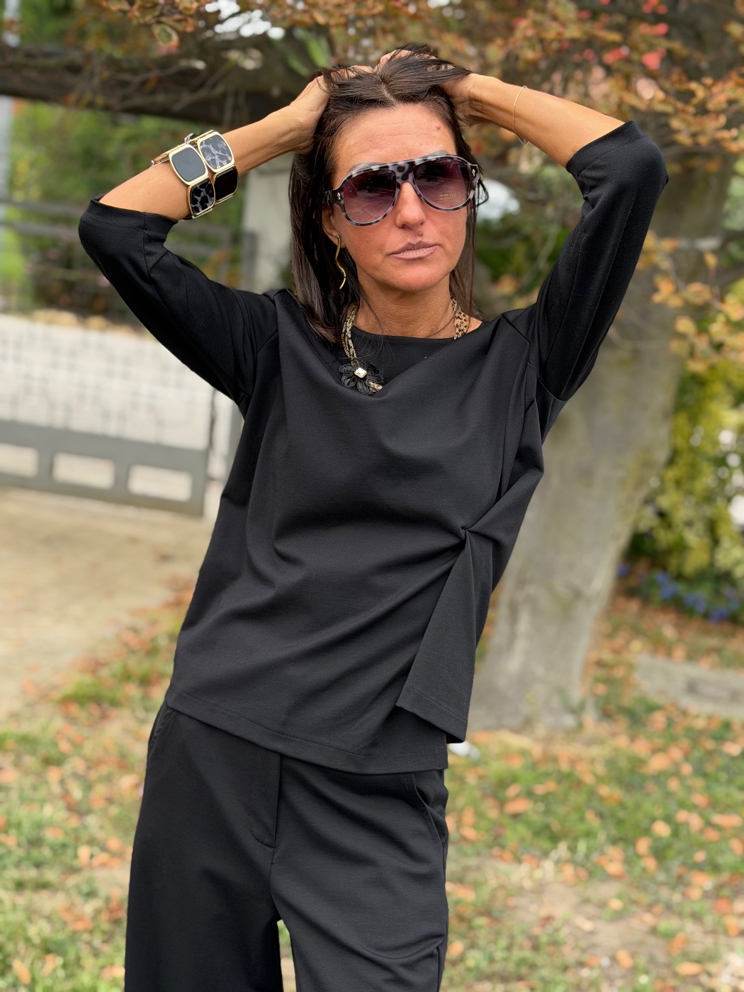 Anteprima 2 di Coordinato “Mia” Nero