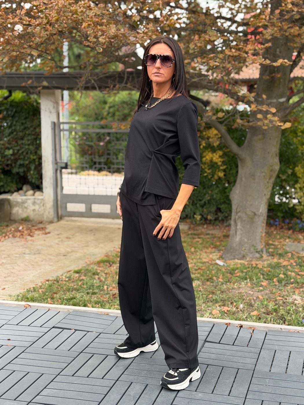 Coordinato “Mia” Nero