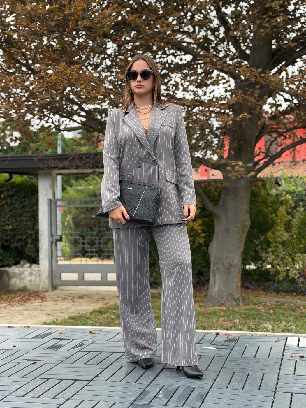 Tailleur gessato