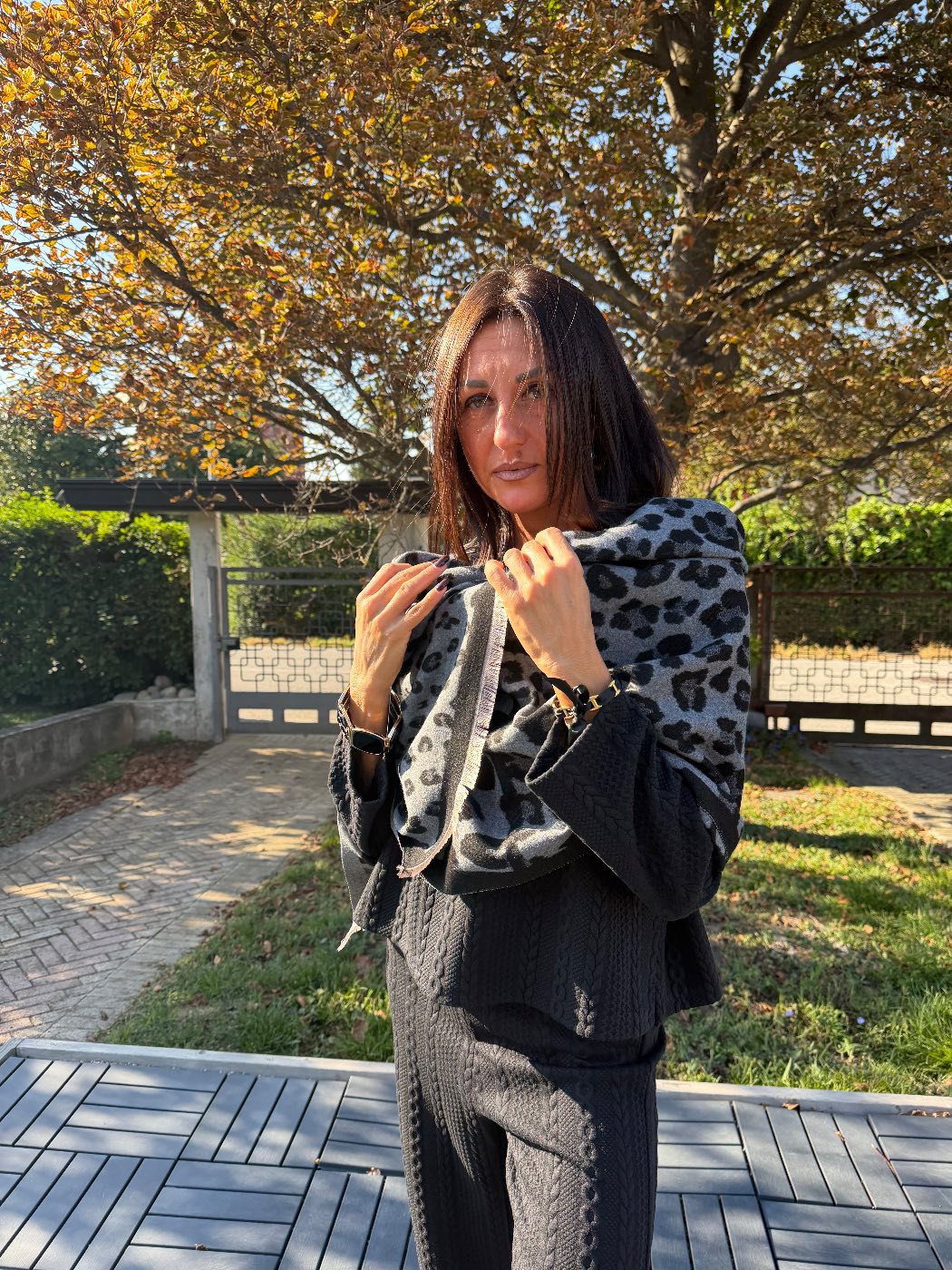 Anteprima 2 di Maglia sporty “TRECCIA”