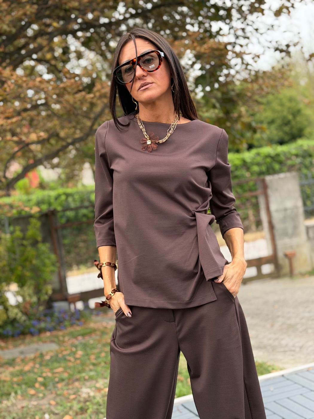Anteprima 2 di Completo “Mia” Cacao