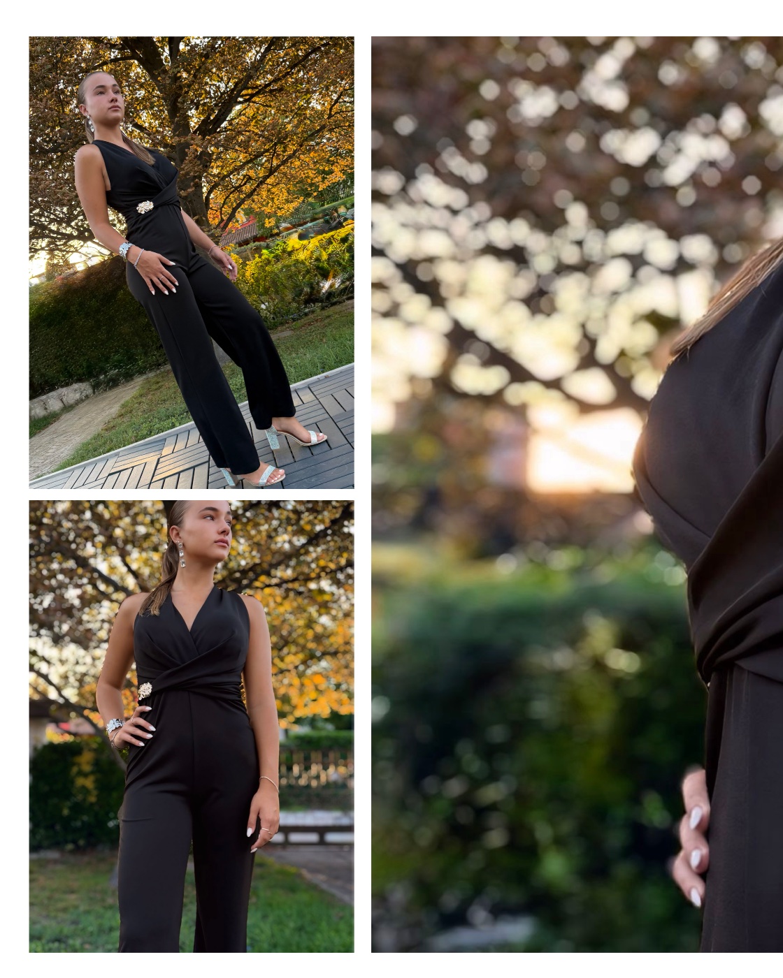 Anteprima 4 di Jumpsuit fiore oro