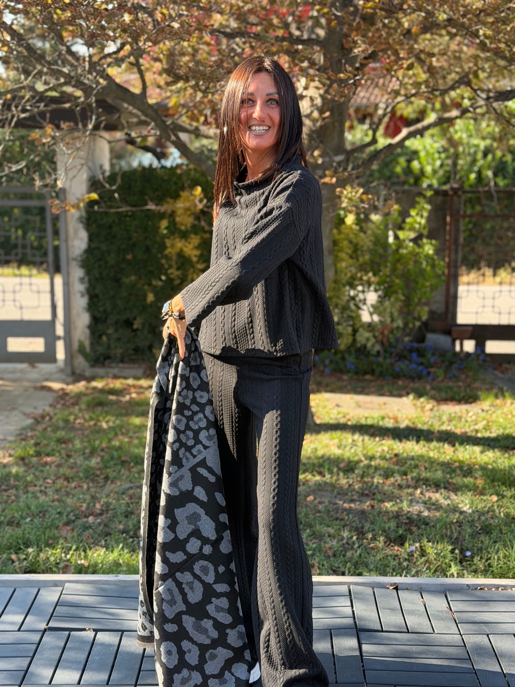 Anteprima 3 di Pantalone sporty “TRECCIA”