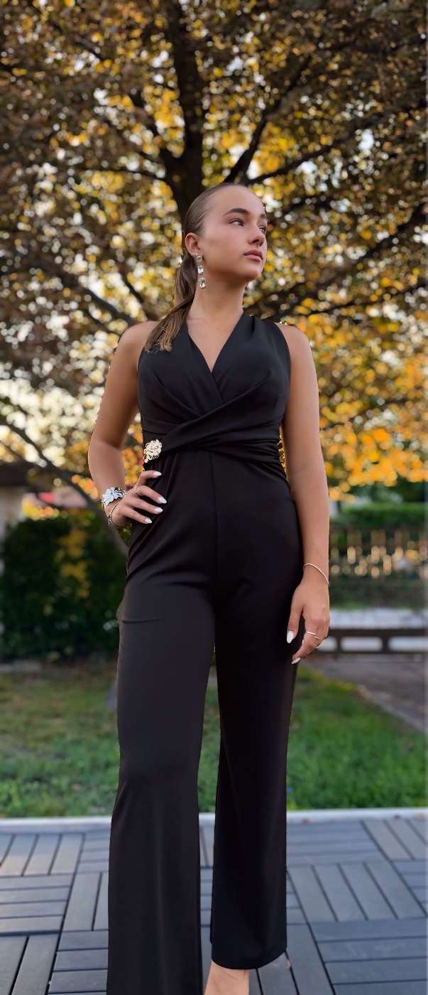 Anteprima 2 di Jumpsuit fiore oro