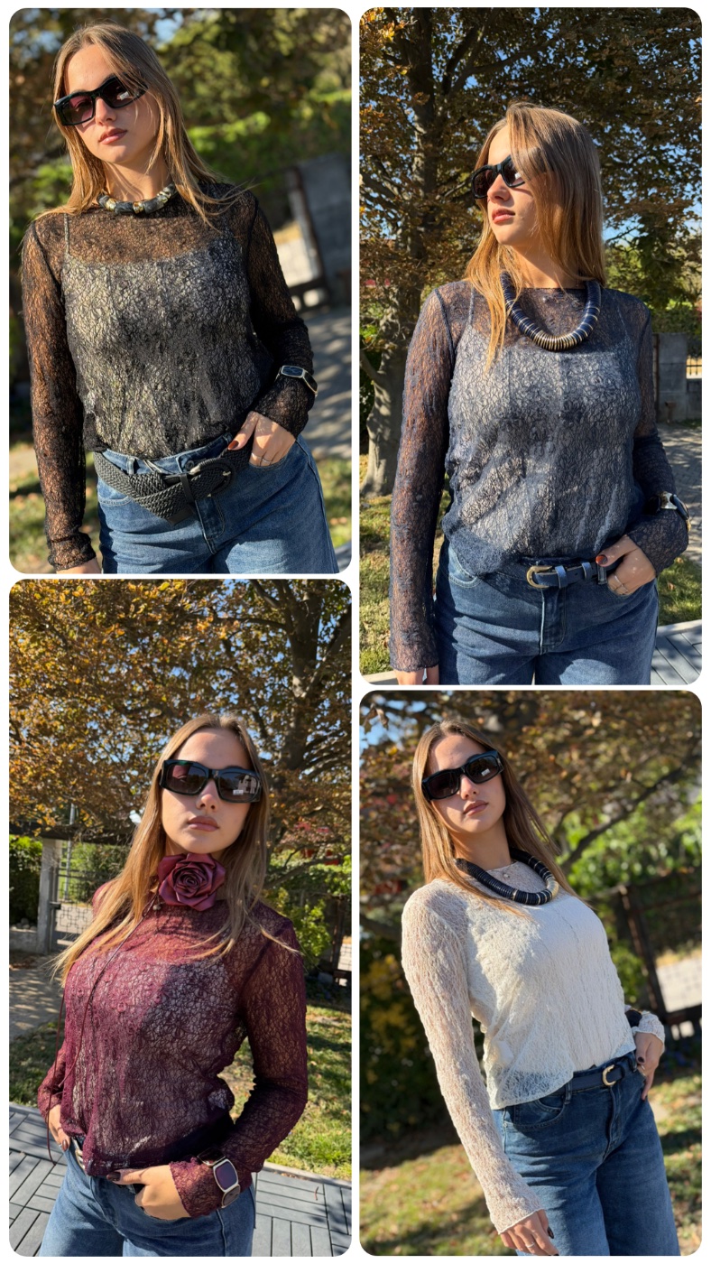 Maglia Basica pizzo
