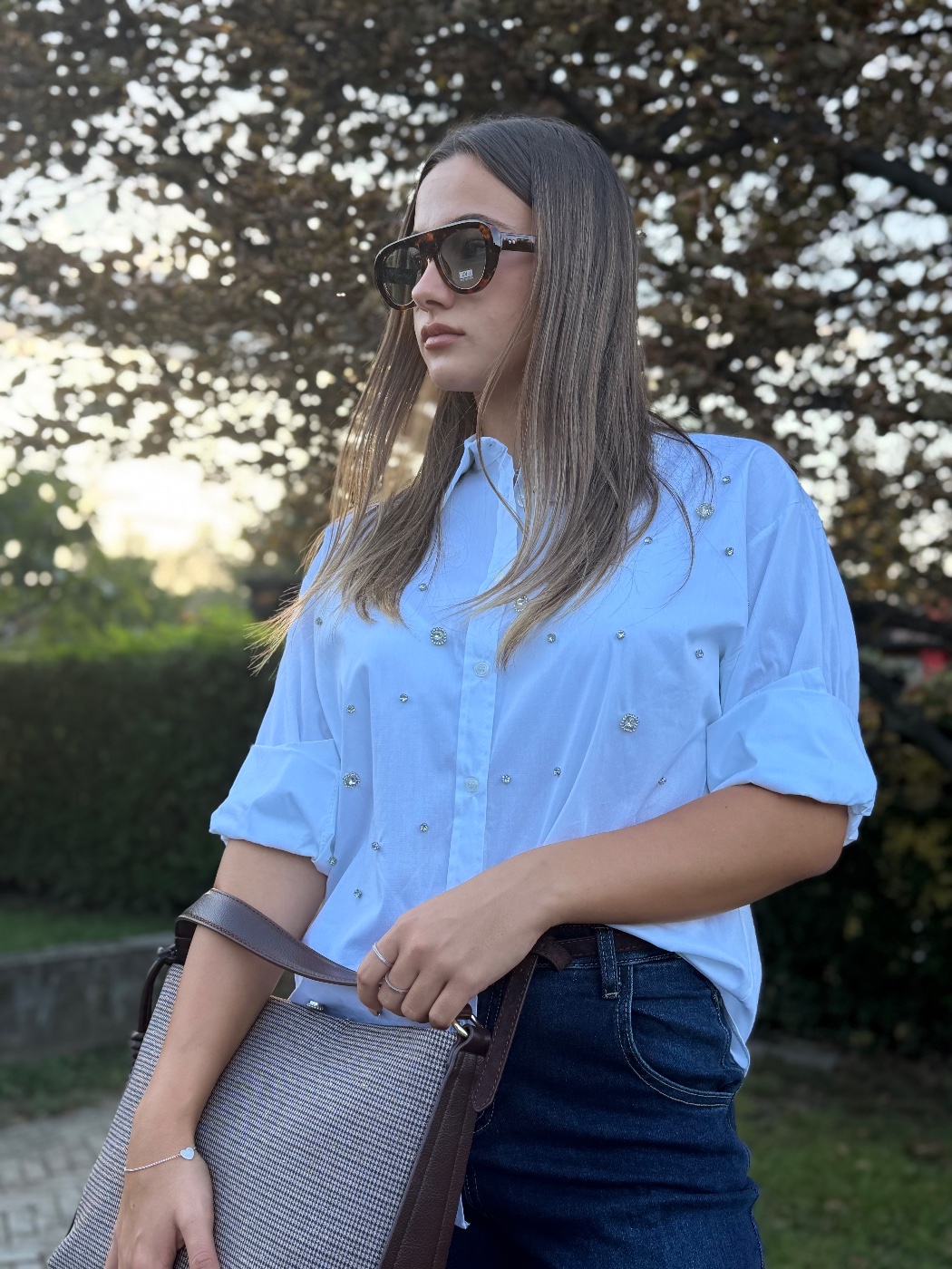 Camicia strass