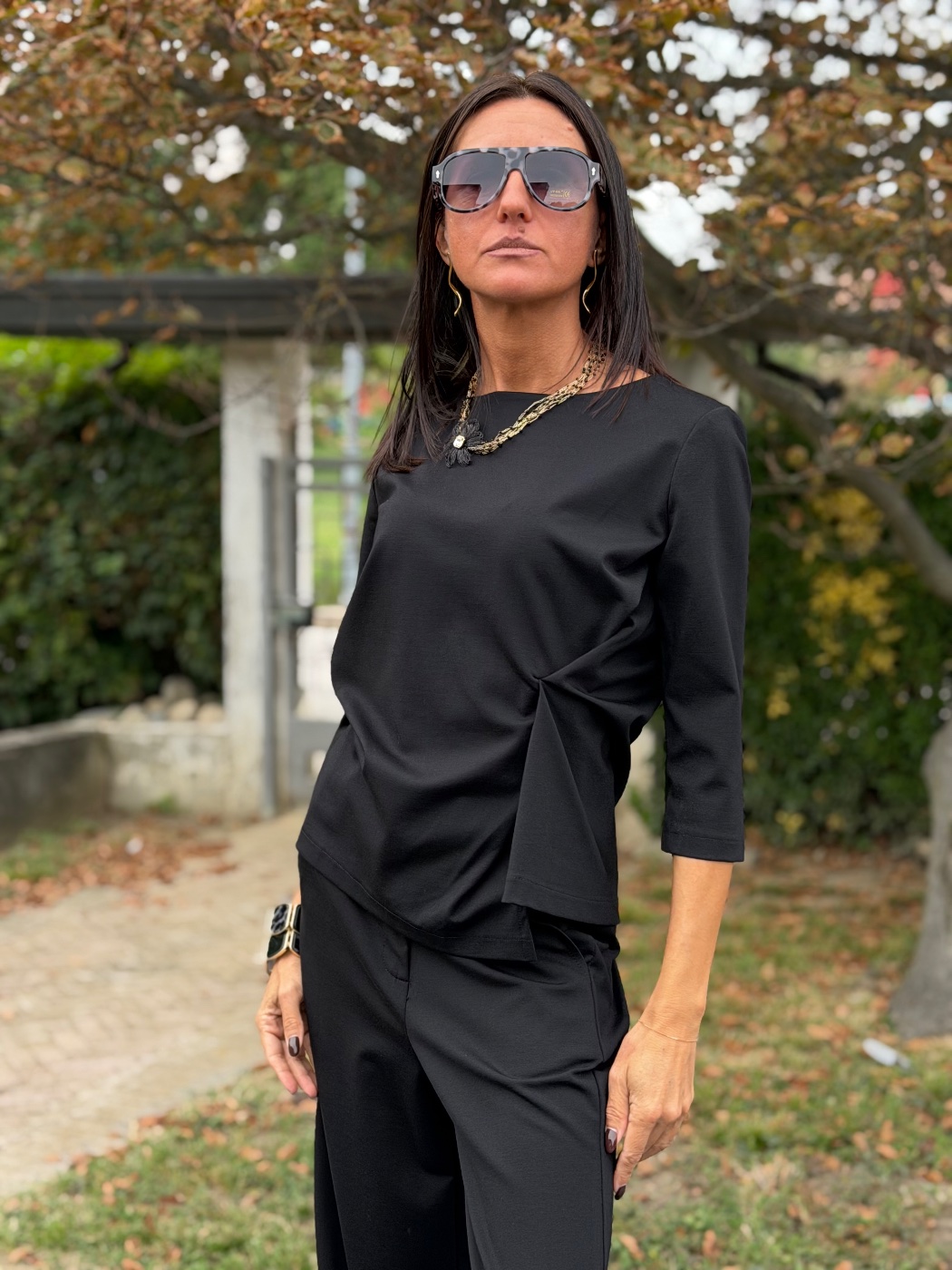 Anteprima 3 di Coordinato “Mia” Nero